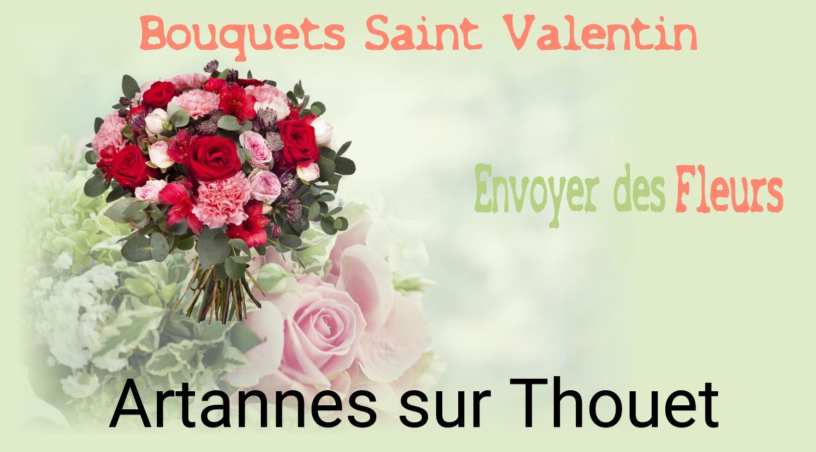 Roses de Saint-Valentin livrées à Artannes-sur-Thouet